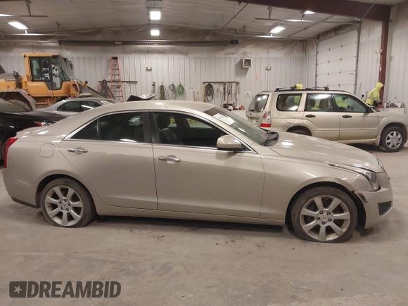2013 Cadillac ATS with VIN 1G6AG5RX8D0138326, listed as a IAAI auction lot 41971289 with 121,805 mi miles and . Bid and sale history available at DreamBid. Image 13.