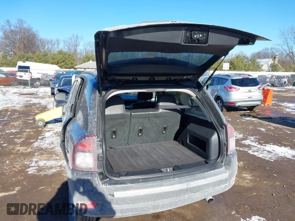 2017 Jeep Compass Latitude with VIN 1C4NJDEB5HD165566, listed as a IAAI auction lot 41290480 with 107,267 mi miles and . Bid and sale history available at DreamBid. Image 3.