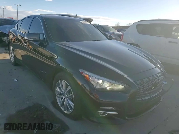2016 Infiniti Q50 2.0t Premium with VIN JN1CV7AR4GM251873, listed as a Copart auction lot 46532635 with 90,028 mi miles and Salvage Title. Bid and sale history available at carsss.com. Image 13.