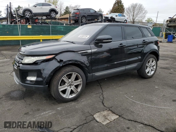 2013 Land Rover Range Rover Evoque Pure Premium with VIN SALVR2BG5DH838526, listed as a Copart auction lot 54393725 with 109,405 mi miles and Salvage title. Bid and sale history available at DreamBid. Image 1.