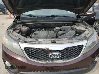 2012 Kia Sorento LX with VIN 5XYKTDA6XCG219069, listed as a Copart auction lot 49392005 with 95,658 mi miles and Salvage Title. Bid and sale history available at DreamBid. Image 11.