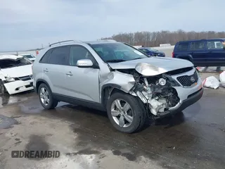 2012 Kia Sorento EX with VIN 5XYKU4A2XCG245584, listed as a IAAI auction lot 41651783 with 64,988 mi miles. Bid and sale history available at carsss.com. Image 1.
