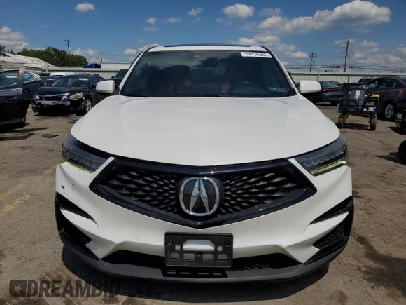2021 Acura RDX w/A-Spec Package z VIN 5J8TC2H60ML031795, wystawiony jako Copart lot #59336385 z przebiegiem 81 351 mil mil oraz Szkoda całkowita • Salvage title. Historia ofert i sprzedaży dostępna na DreamBid. Obrazek 5.