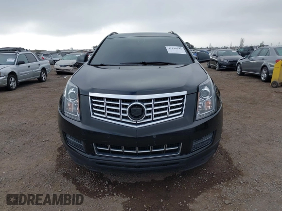 2015 Cadillac SRX with VIN 3GYFNAE37FS598023, listed as a IAAI auction lot 41198546 with 127,373 mi miles and . Bid and sale history available at carsss.com. Image 12.