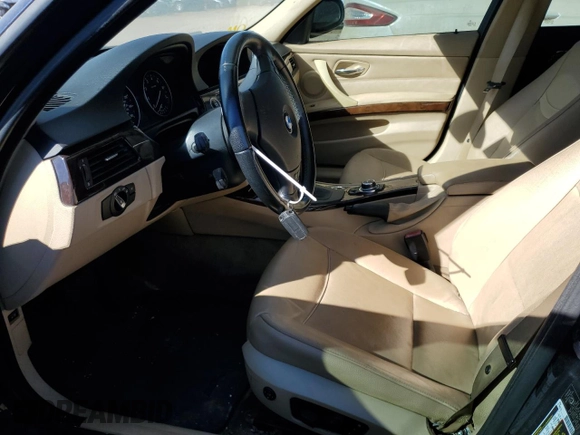 2010 BMW 3 Series 328i with VIN WBAPH7G53ANM53645, listed as a Copart auction lot 46272595 with 161,274 mi miles and Salvage Title. Bid and sale history available at carsss.com. Image 7.
