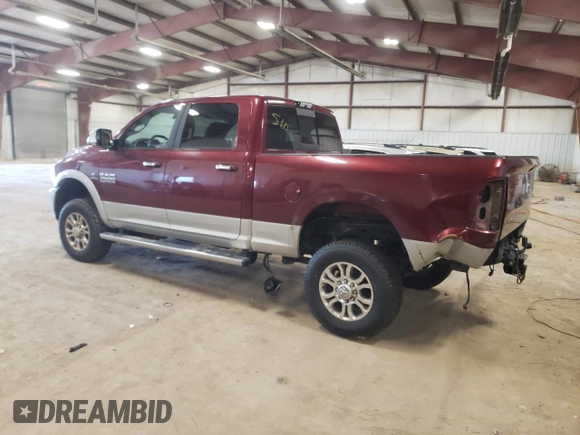 2018 Ram 2500 Laramie with VIN 3C6UR5FL6JG173046, listed as a Copart auction lot 52214735 with 396,828 mi miles and Clean title. Bid and sale history available at DreamBid. Image 2.