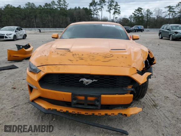 2019 Ford Mustang EcoBoost z VIN 1FA6P8TH4K5138092, wystawiony jako Copart lot #44217334 z przebiegiem 91 743 mil mil oraz Szkoda całkowita • Salvage title. Historia ofert i sprzedaży dostępna na DreamBid. Obrazek 5.