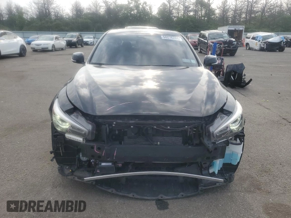 2023 Infiniti Q50 Luxe z VIN JN1EV7BR9PM540514, wystawiony jako Copart lot #60276265 z przebiegiem 19 824 mil mil oraz Szkoda całkowita • Salvage title. Historia ofert i sprzedaży dostępna na DreamBid. Obrazek 5.