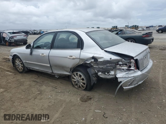 2004 Hyundai Sonata GLS with VIN KMHWF35HX4A985296, listed as a Copart auction lot 78211734 with 143,300 mi miles and Salvage Title. Bid and sale history available at carsss.com. Image 2.