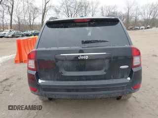 2014 Jeep Compass Latitude with VIN 1C4NJCEA8ED550147, listed as a IAAI auction lot 41405446 with 127,240 mi miles. Bid and sale history available at carsss.com. Image 15.