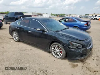 2011 Nissan Maxima SV with VIN 1N4AA5AP1BC854500, listed as a Copart auction lot 58921995 with 155,868 mi miles and Salvage title. Bid and sale history available at DreamBid. Image 4.