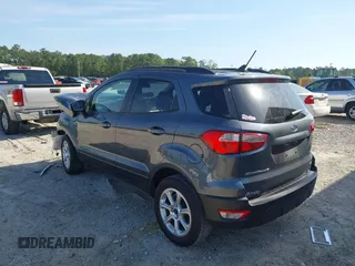 2020 Ford EcoSport SE with VIN MAJ3S2GE1LC335572, listed as a IAAI auction lot 41994963 with 54,530 mi miles and . Bid and sale history available at DreamBid. Image 3.