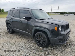2018 Jeep Renegade Altitude with VIN ZACCJABB5JPG81329, listed as a Copart auction lot 58919015 with 82,879 mi miles and Clean title. Bid and sale history available at DreamBid. Image 4.