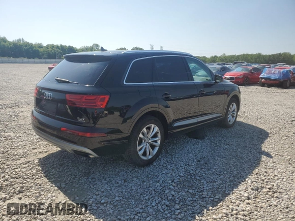 2017 Audi Q7 Premium Plus with VIN WA1LAAF79HD043173, listed as a Copart auction lot 53082535 with 120,344 mi miles and Clean Title. Bid and sale history available at DreamBid. Image 3.