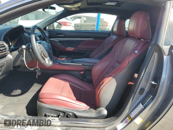 2015 Lexus RC 350 F Sport z VIN JTHHE5BC8F5003098, wystawiony jako Copart lot #73410154 z przebiegiem 55 268 mil mil oraz Szkoda całkowita • Salvage title. Historia ofert i sprzedaży dostępna na DreamBid. Obrazek 7.
