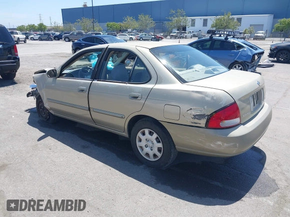 2001 Nissan Sentra GXE z VIN 3N1CB51D11L480045, wystawiony jako IAAI lot #42300710 z przebiegiem 136 538 mil mil oraz . Historia ofert i sprzedaży dostępna na DreamBid. Obrazek 3.