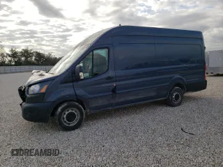 2020 Ford Transit Cargo with VIN 1FTBR3X85LKA55631, listed as a Copart auction lot 86909664 with 55,048 mi miles and Salvage Title. Bid and sale history available at carsss.com. Image 1.