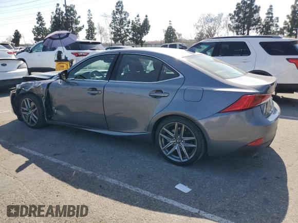 2017 Lexus IS with VIN JTHCM1D28H5017936, listed as a Copart auction lot 54183335 with 29,423 mi miles and Salvage Title. Bid and sale history available at carsss.com. Image 2.