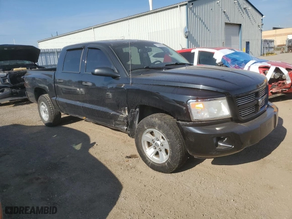 2010 Dodge Dakota Bighorn/Lonestar with VIN 1D7CW3GK3AS264409, listed as a Copart auction lot 77004214 with 214,089 mi miles and Clean Title. Bid and sale history available at carsss.com. Image 4.