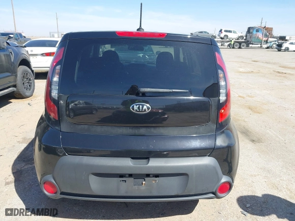 2014 Kia Soul with VIN KNDJN2A29E7073576, listed as a IAAI auction lot 41715382 with 99,156 mi miles. Bid and sale history available at carsss.com. Image 16.