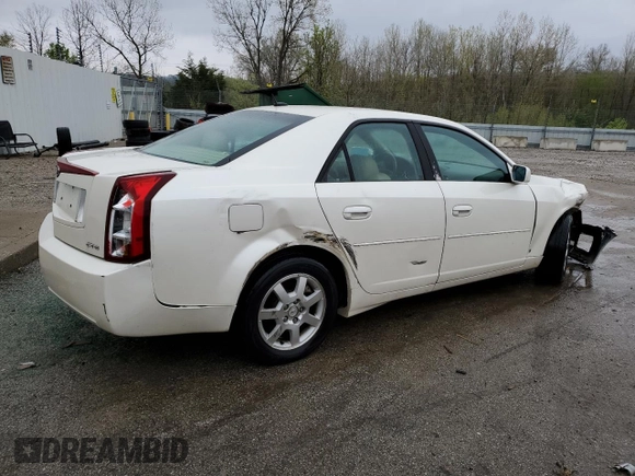 2007 Cadillac CTS with VIN 1G6DM57T070106111, listed as a Copart auction lot 52565605 with 128,609 mi miles and Non repairable. Bid and sale history available at DreamBid. Image 3.