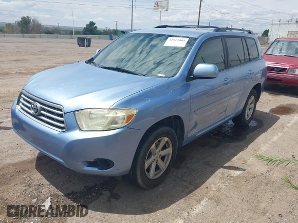 2008 Toyota Highlander with VIN JTEDS41A282064966, listed as a IAAI auction lot 42814001 with 110,443 mi miles and . Bid and sale history available at DreamBid. Image 2.