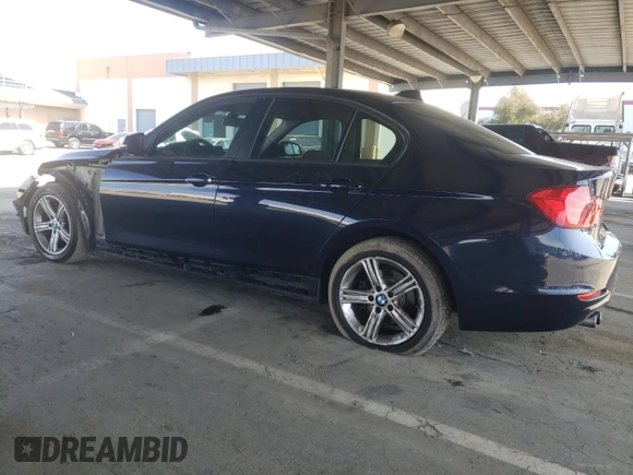 2013 BMW 3 Series 328i with VIN WBA3C1G52DNR46327, listed as a Copart auction lot 49737145 with 105,670 mi miles and Salvage Title. Bid and sale history available at DreamBid. Image 2.