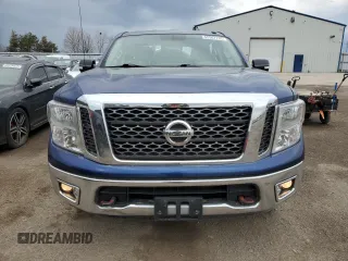 2017 Nissan Titan SV with VIN 1N6AA1EJXHN534790, listed as a Copart auction lot 52567735 with 184,884 mi miles and Salvage Title. Bid and sale history available at DreamBid. Image 5.