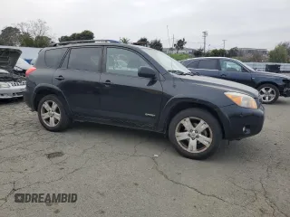 2006 Toyota RAV4 Sport with VIN JTMBK32V666001530, listed as a Copart auction lot 45245705 with 219,917 mi miles and Salvage Title. Bid and sale history available at carsss.com. Image 4.