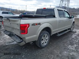 2017 Ford F-150 XL with VIN 1FTFW1EGXHFA72921, listed as a IAAI auction lot 41421501 with 93,040 mi miles. Bid and sale history available at carsss.com. Image 4.