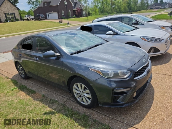 2019 Kia Forte LXS with VIN 3KPF24AD1KE116010, listed as a Copart auction lot 54103495 with 122,049 mi miles and Clean Title. Bid and sale history available at carsss.com. Image 1.