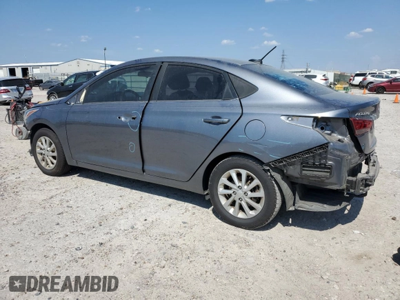 2018 Hyundai Accent SEL with VIN 3KPC24A3XJE012060, listed as a Copart auction lot 64289673 with 105,042 mi miles. Bid and sale history available at carsss.com. Image 2.
