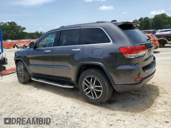 2018 Jeep Grand Cherokee Limited z VIN 1C4RJEBG9JC159384, wystawiony jako Copart lot #59882585 z przebiegiem 130 089 mil mil oraz Szkoda całkowita • Salvage title. Historia ofert i sprzedaży dostępna na DreamBid. Obrazek 2.