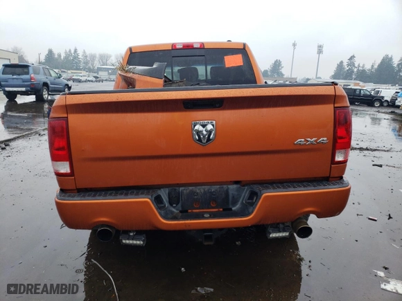 2010 Dodge Ram 1500 Sport with VIN 1D7RV1CT9AS169692, listed as a Copart auction lot 84539224 with 186,388 mi miles and Salvage Title. Bid and sale history available at carsss.com. Image 6.