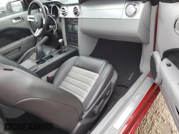2009 Ford Mustang GT with VIN 1ZVHT85H395116989, listed as a Copart auction lot 44259475 with 98,104 mi miles and Salvage title. Bid and sale history available at DreamBid. Image 8.