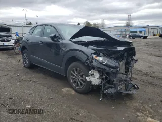 2021 Mazda CX-30 S with VIN 3MVDMBAL2MM222907, listed as a Copart auction lot 48070245 with Not Provided miles and Salvage Title. Bid and sale history available at carsss.com. Image 4.