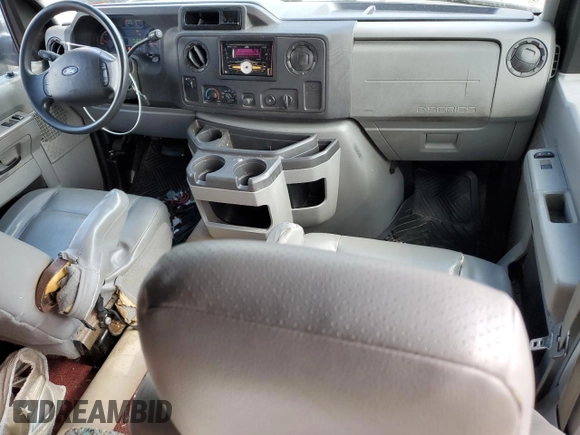 2011 Ford Econoline Cargo Commercial with VIN 1FTNS1EW1BDA37704, listed as a Copart auction lot 72508044 with 268,917 mi miles and Salvage Title. Bid and sale history available at carsss.com. Image 8.
