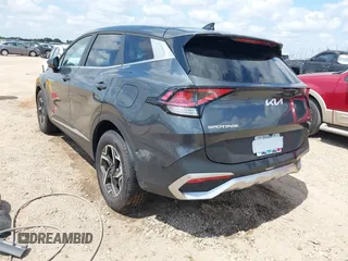 2024 Kia Sportage LX with VIN KNDPUCDF6R7283396, listed as a IAAI auction lot 42120724 with 28,387 mi miles and . Bid and sale history available at DreamBid. Image 3.