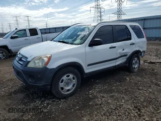 2005 Honda CR-V LX with VIN SHSRD78565U315245, listed as a Copart auction lot 50911875 with 185,273 mi miles and Salvage Title. Bid and sale history available at carsss.com. Image 1.