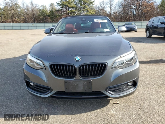 2020 BMW 2 Series 230i xDrive with VIN WBA2K1C05L7E82304, listed as a Copart auction lot 82746333 with 33,033 mi miles. Bid and sale history available at carsss.com. Image 5.