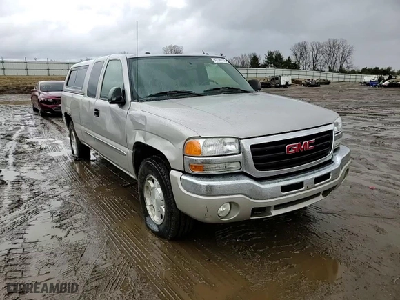2004 GMC Sierra 1500 SLT with VIN 2GTEK19T041305608, listed as a Copart auction lot 47784175 with 147,335 mi miles and Salvage Title. Bid and sale history available at carsss.com. Image 11.