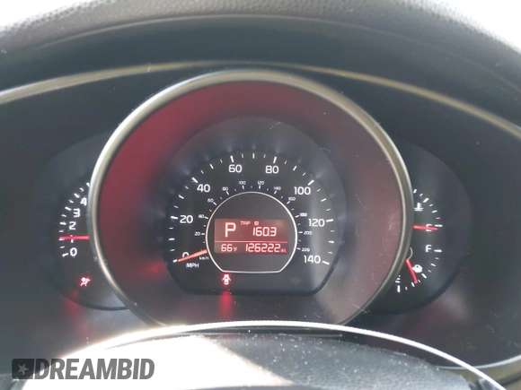 2014 Kia Soul with VIN KNDJN2A26E7738255, listed as a IAAI auction lot 41725488 with 126,222 mi miles. Bid and sale history available at carsss.com. Image 7.