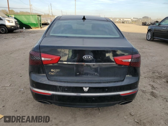 2015 Kia Cadenza Premium with VIN KNALN4D7XF5181484, listed as a Copart auction lot 83456034 with 125,653 mi miles and Clean Title. Bid and sale history available at carsss.com. Image 6.