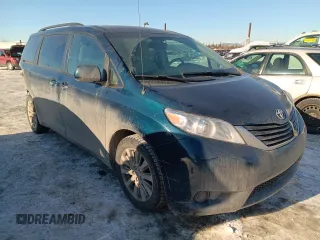2012 Toyota Sienna LE with VIN 5TDJK3DC3CS037386, listed as a Copart auction lot 49917315 with 106,403 mi miles and Salvage Title. Bid and sale history available at carsss.com. Image 4.