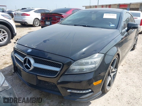 2013 Mercedes-Benz CLS-Class CLS 550 with VIN WDDLJ7DB9DA084503, listed as a IAAI auction lot 41928903 with 129,184 mi miles. Bid and sale history available at carsss.com. Image 12.