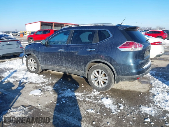2016 Nissan Rogue S with VIN KNMAT2MT4GP651385, listed as a IAAI auction lot 41260834 with 120,932 mi miles and . Bid and sale history available at DreamBid. Image 3.