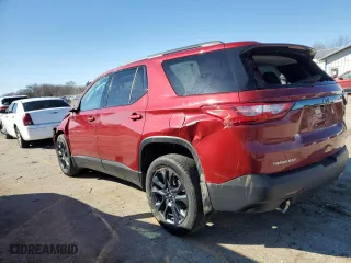 2019 Chevrolet Traverse RS with VIN 1GNERJKWXKJ287807, listed as a Copart auction lot 48054915 with 69,250 mi miles and Salvage Title. Bid and sale history available at carsss.com. Image 2.