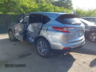 2020 Acura RDX Technology with VIN 5J8TC2H5XLL017439, listed as a IAAI auction lot 42243172 with 55,388 mi miles and . Bid and sale history available at DreamBid. Image 3.