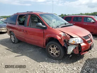 2002 Dodge Caravan EX with VIN 2B8GP74L92R602861, listed as a Copart auction lot 55630154 with 186,170 mi miles and Salvage Title. Bid and sale history available at carsss.com. Image 4.