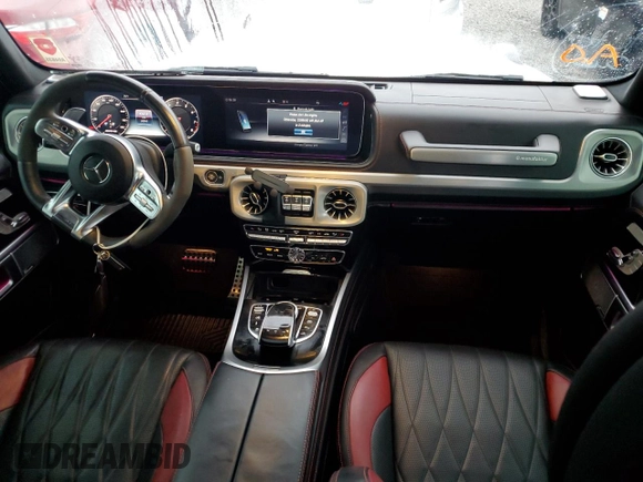 2021 Mercedes-Benz G 63 AMG z VIN W1NYC7HJXMX368367, wystawiony jako Copart lot #74120404 z przebiegiem 26 246 mil mil oraz Szkoda całkowita • Salvage title. Historia ofert i sprzedaży dostępna na DreamBid. Obrazek 8.